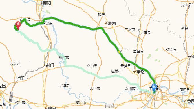 武汉到香水河自驾游线路怎么走